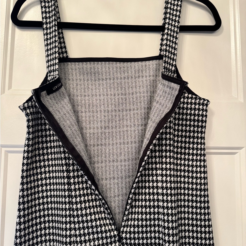 LCW Casual Square Neck Patterned Strappy Women's Bib and Brace - Picture 14 of 15